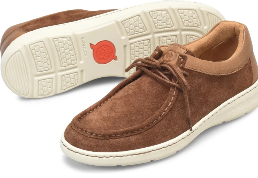 Born Shoes Maverick Men's Casual Leather Loafers - Comfortable Slip-On Dress Shoes for Men