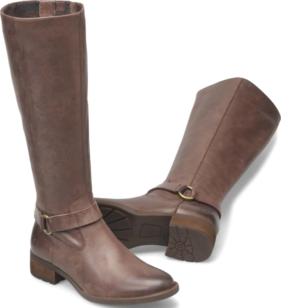 Born Shoes Women's Saddler Extended Calf Boots - Comfortable & Stylish Riding Boots