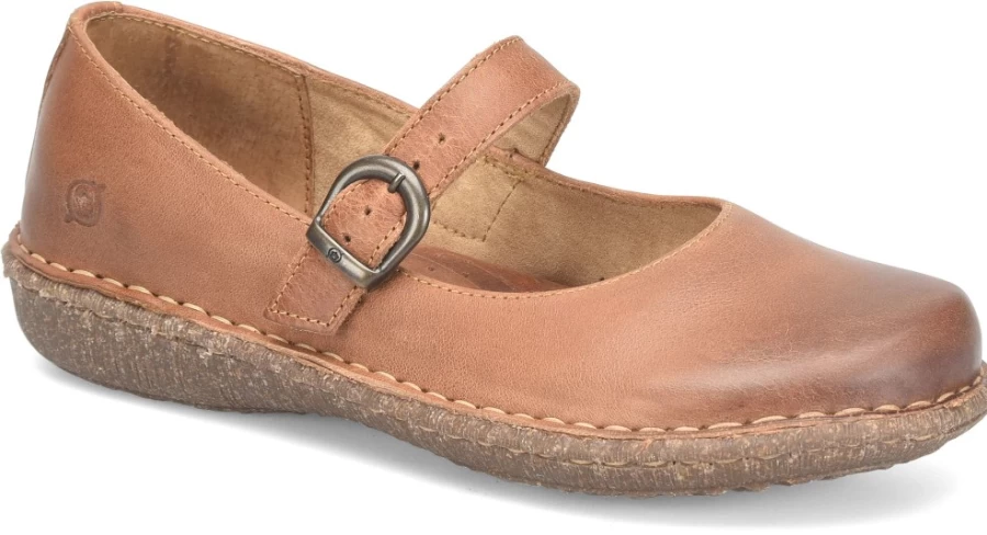 "Born Shoes Women's Mary Jane Basic Flat - Classic Comfort & Style"