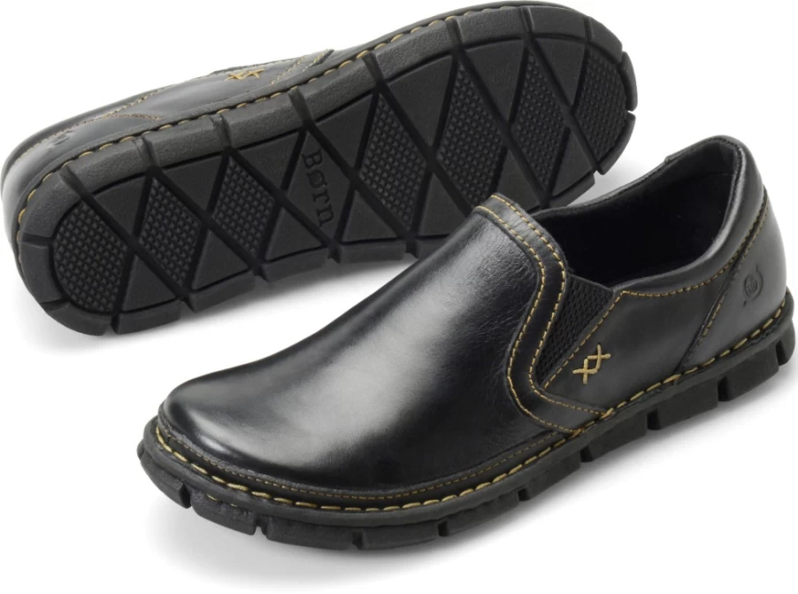 Born Shoes Men's Sawyer Classic Casual Leather Loafers for Comfort & Style