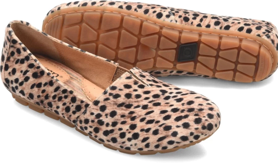 "Born Shoes Women's Sebra Leopard Print Fashion Footwear"